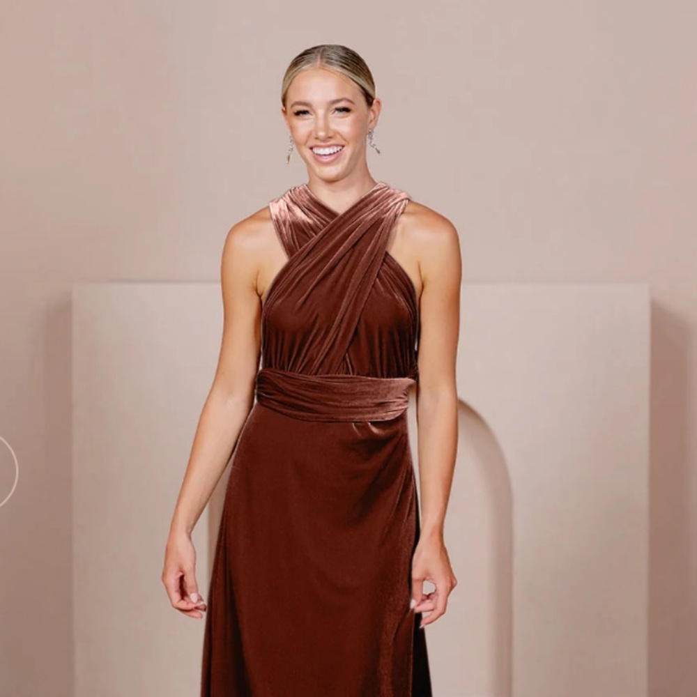 Micah Convertible Velvet Dress